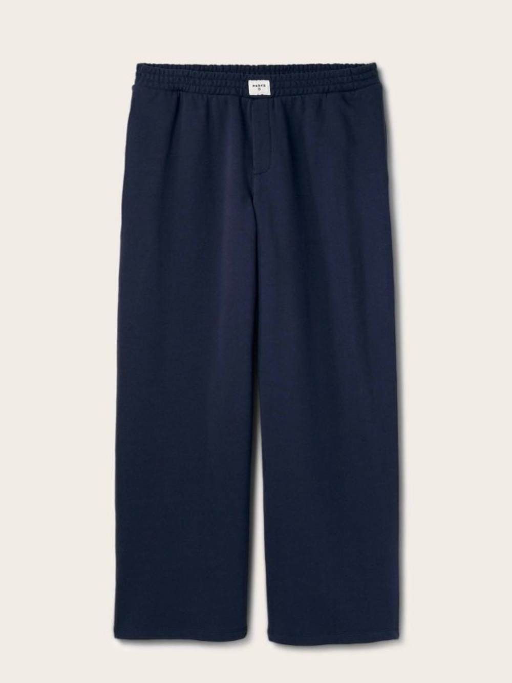 Women's High-Rise Boxer Sweatpants - Parke x Target Navy Large